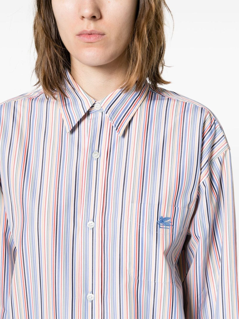 Pegaso striped shirt