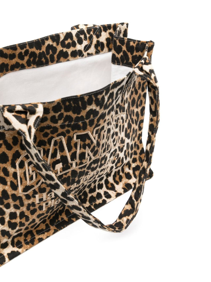 Leopard tote