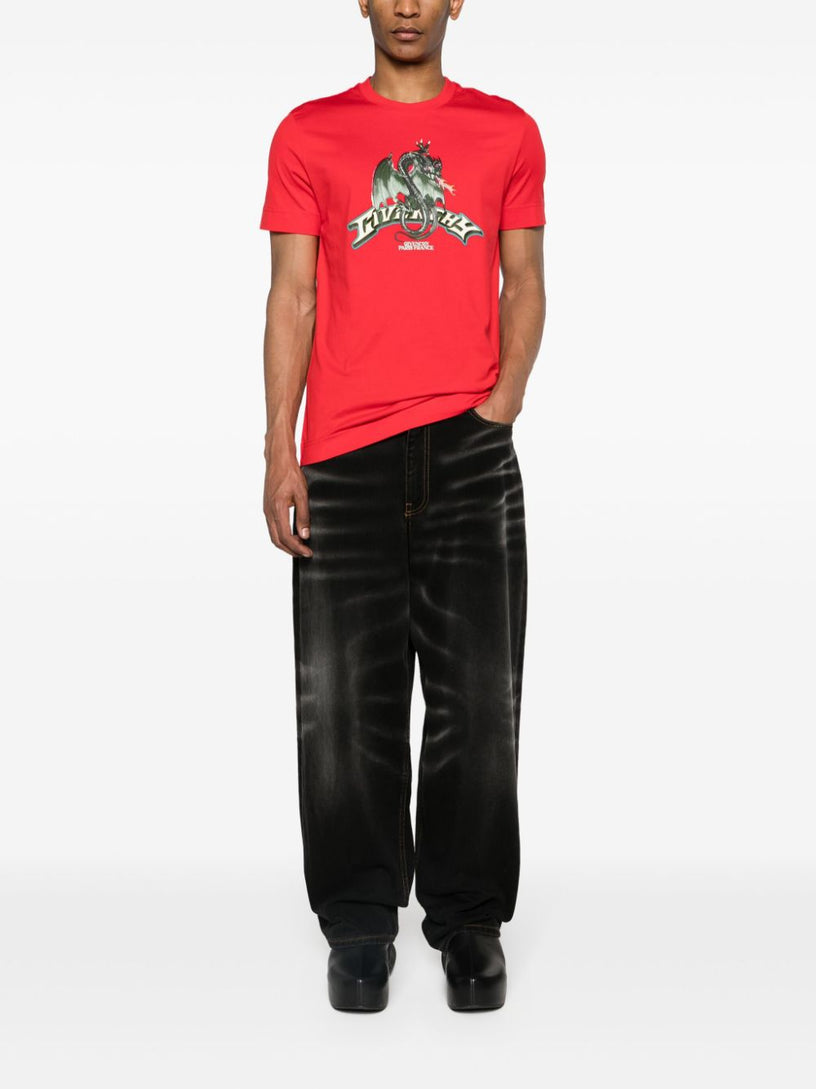 T-shirt with GIVENCHY Dragon print