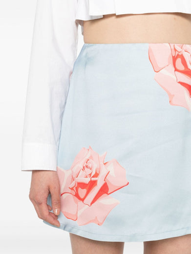 'KENZO Rose' mini skirt