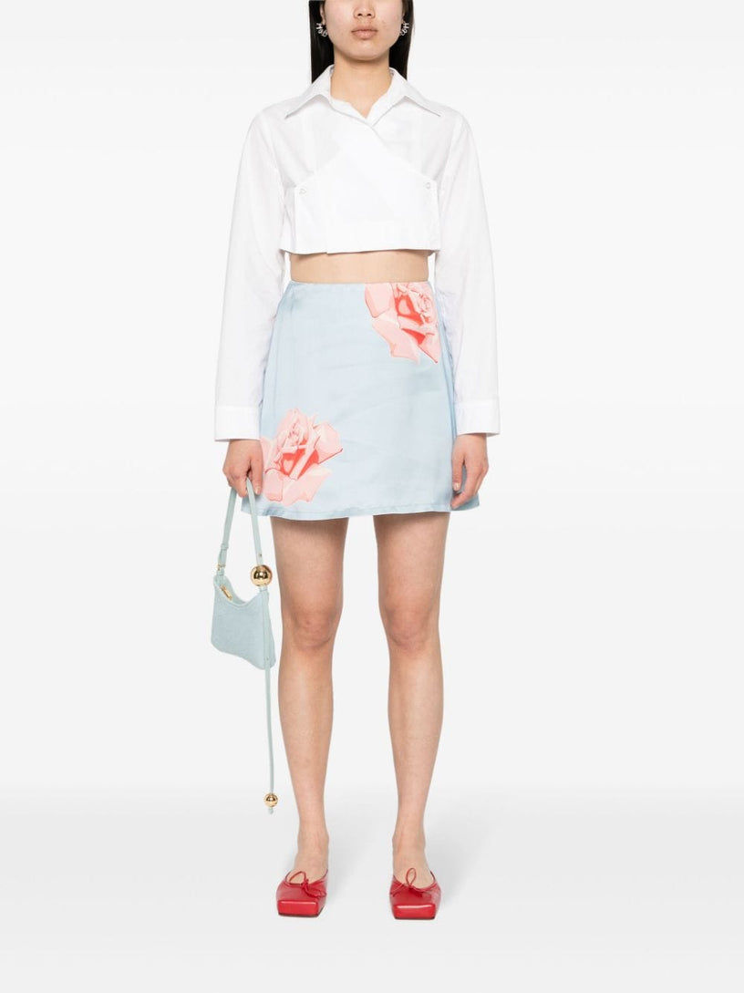 'KENZO Rose' mini skirt