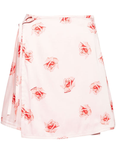 'KENZO Rose' short skirt