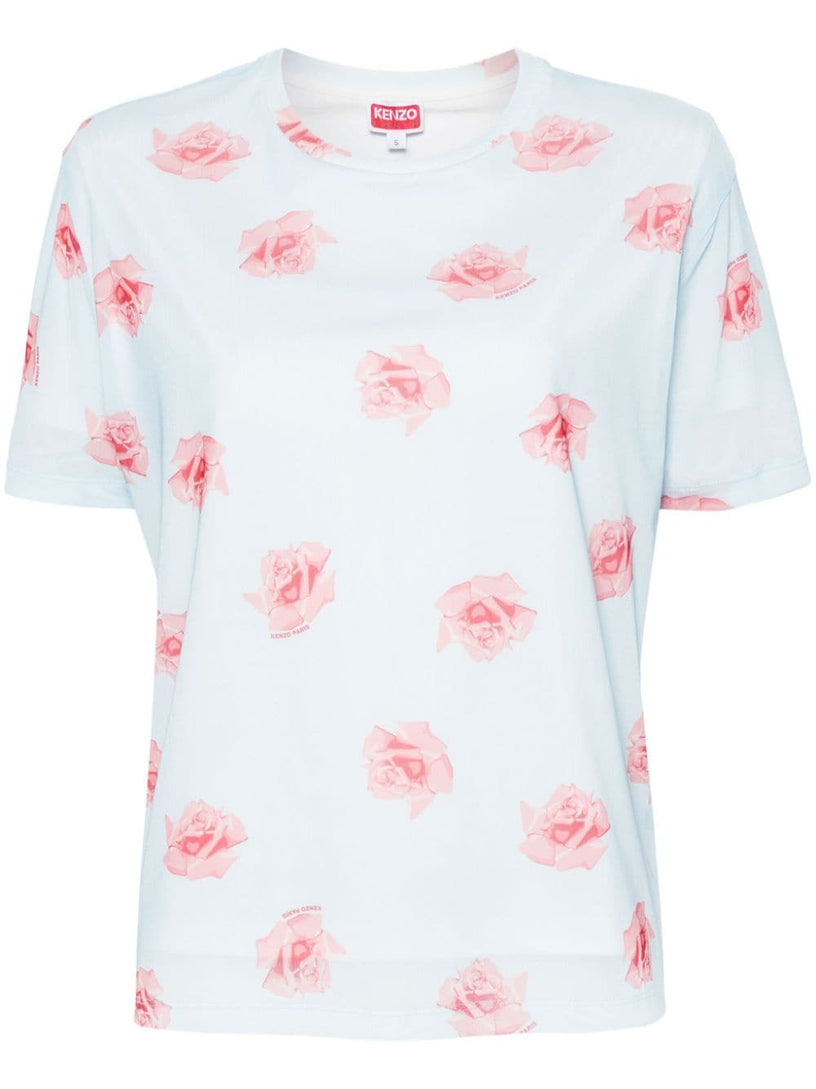 Kenzo Rose doubled t-shirt