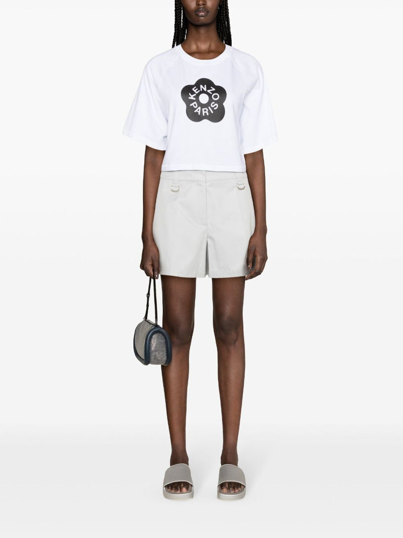 KENZO Oversized cropped t-shirt boke flower 2.0