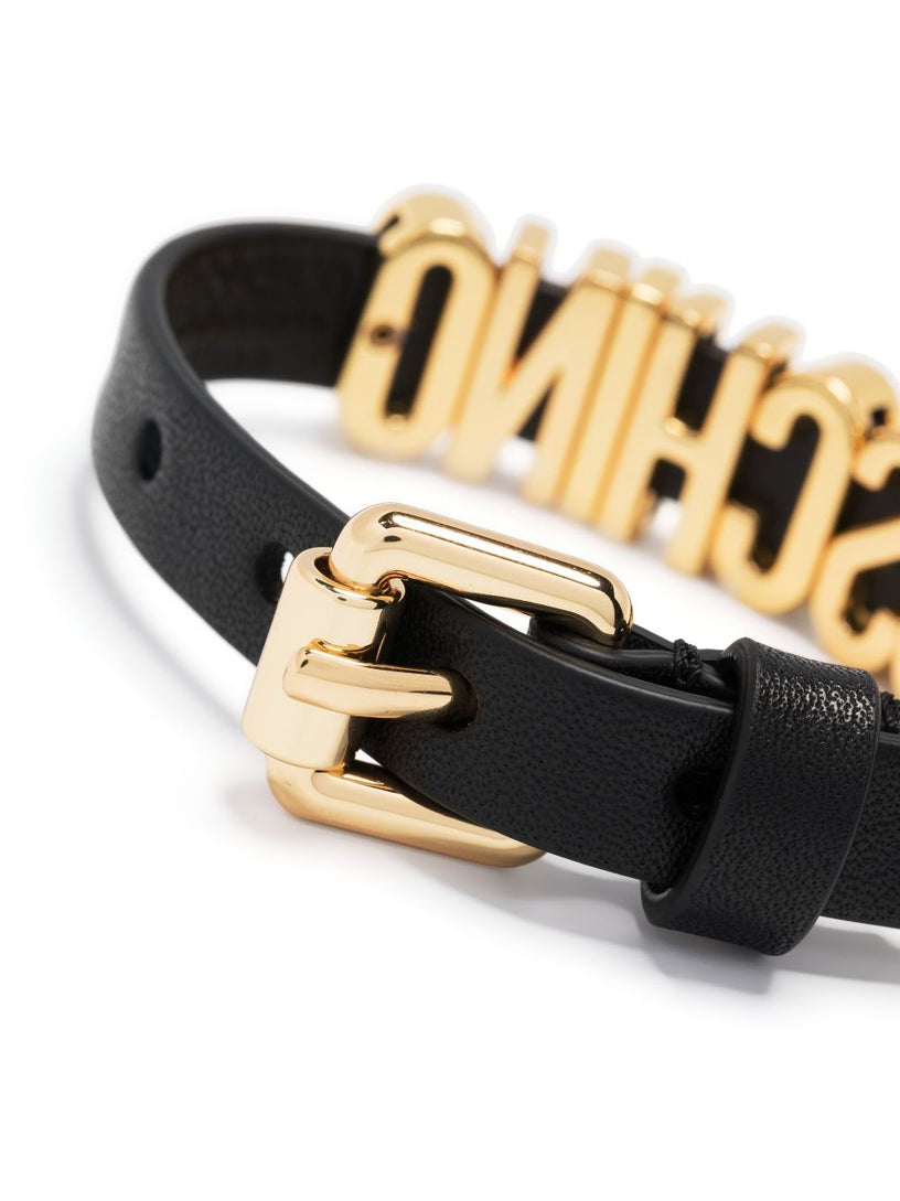 Moschino Lettering logo bracelet