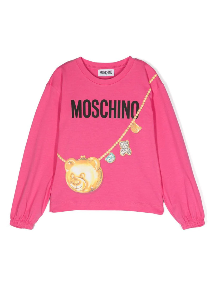 Moschino Kids Teddy bear t-shirt