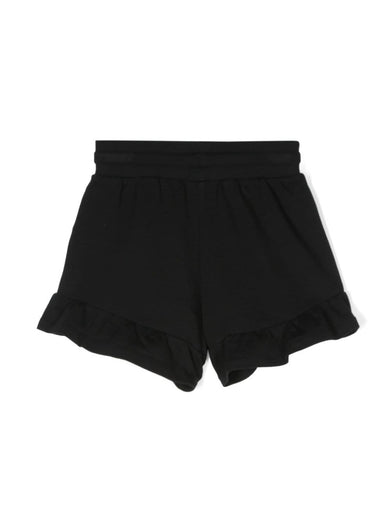 Teddy logo cotton shorts