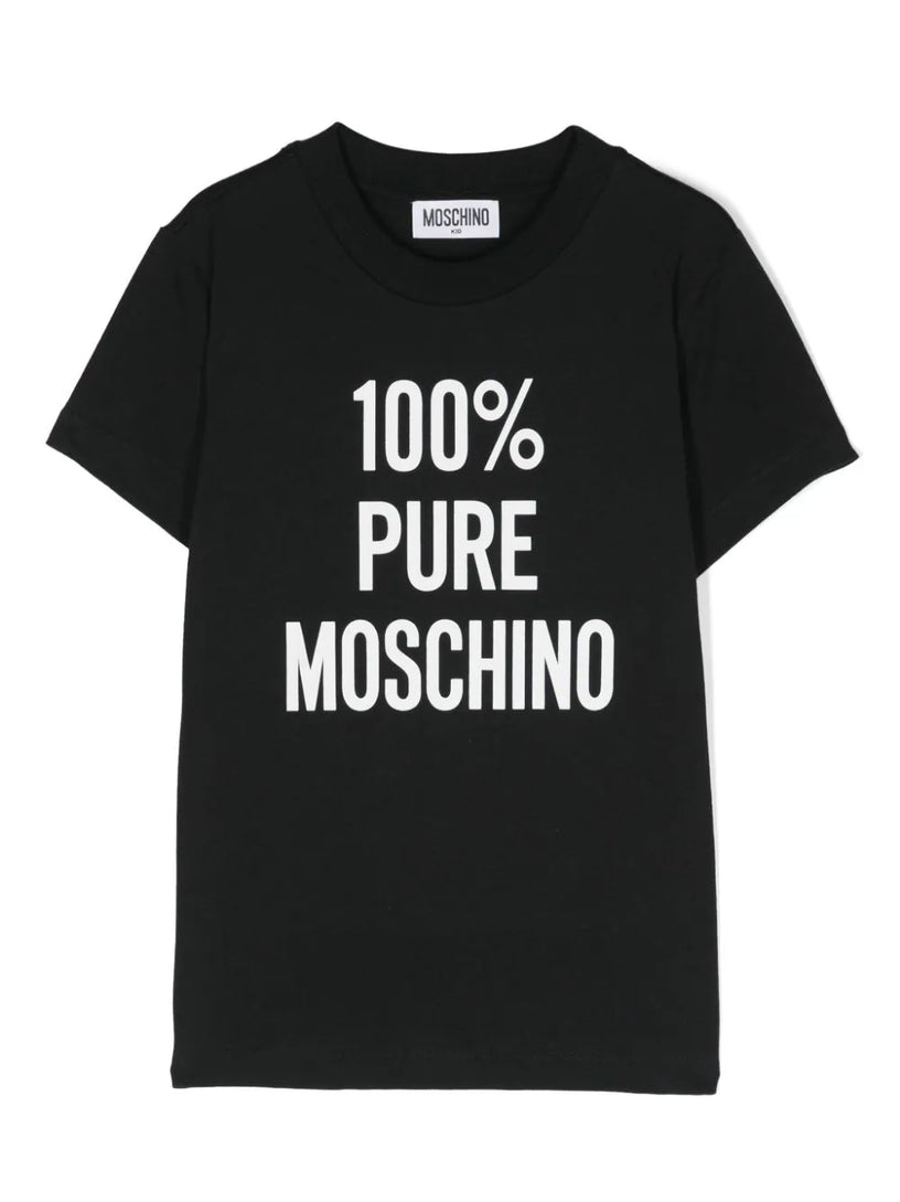 Moschino Kids 100% pure moschino cotton t-shirt