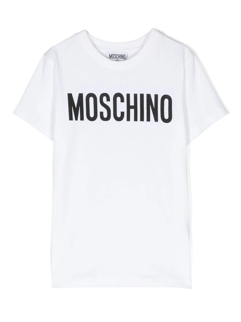 Moschino Kids Logo print jersey t-shirt