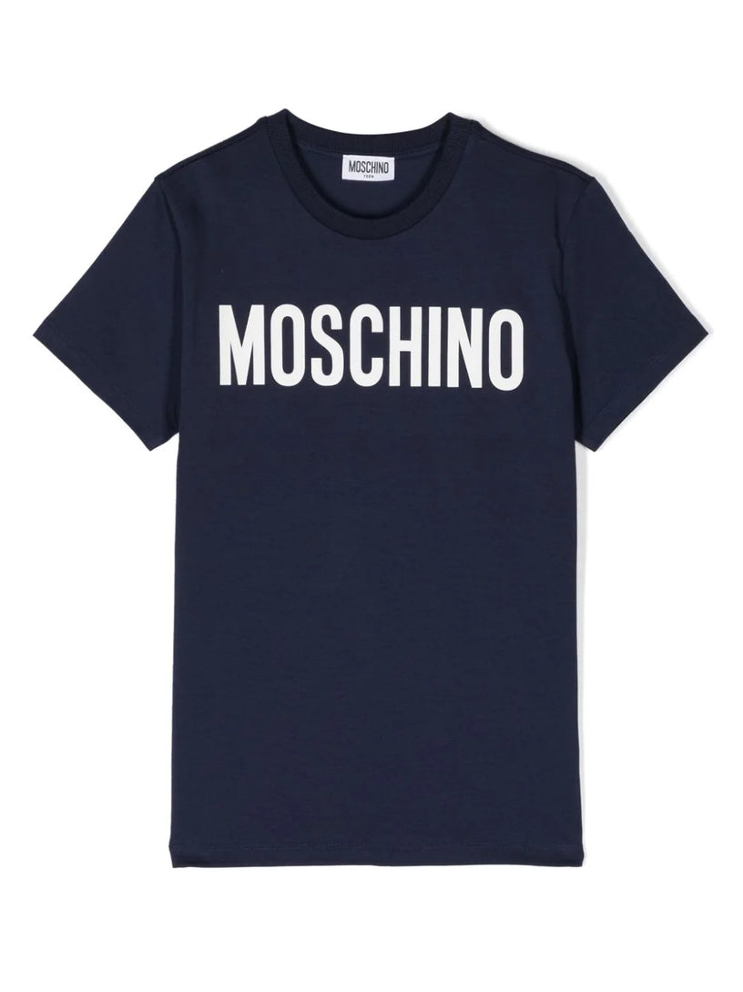 Moschino Kids Logo print jersey t-shirt