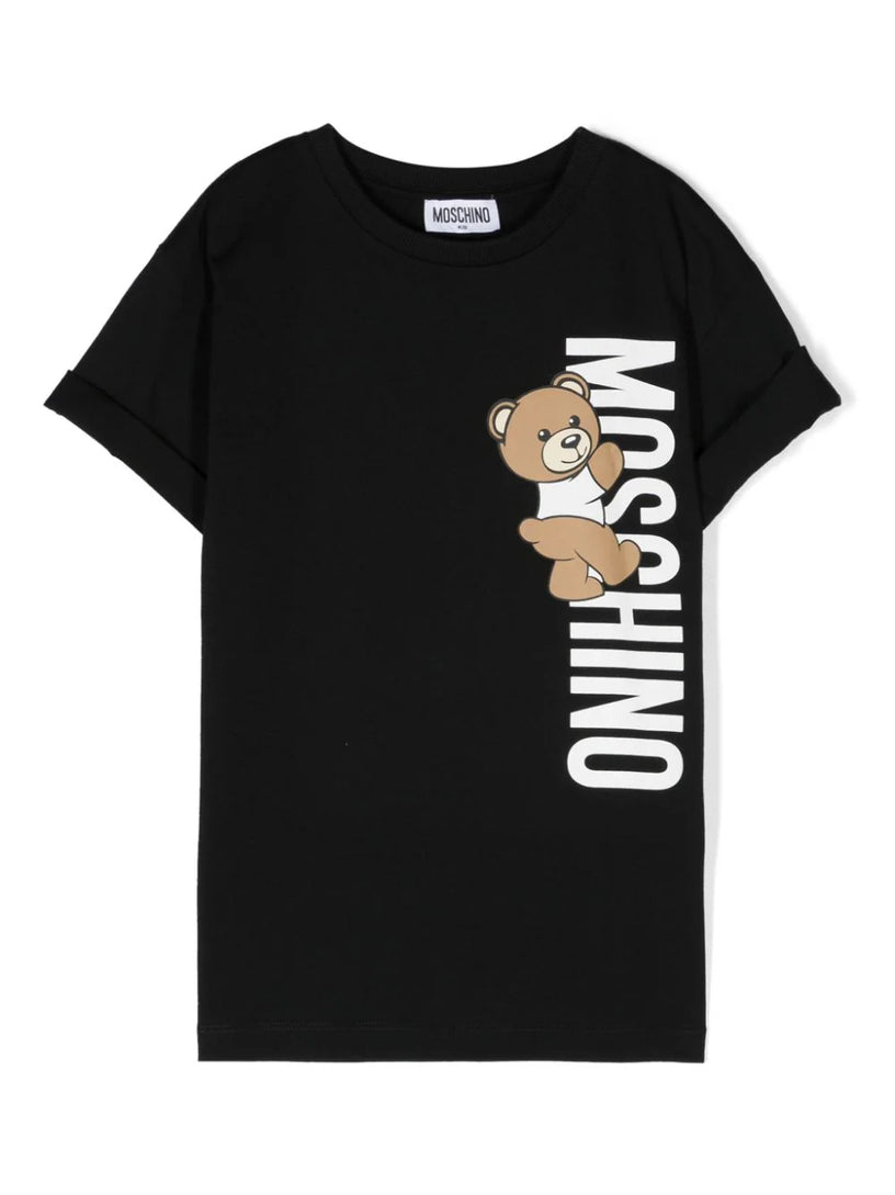 Moschino Kids Teddy logo t-shirt