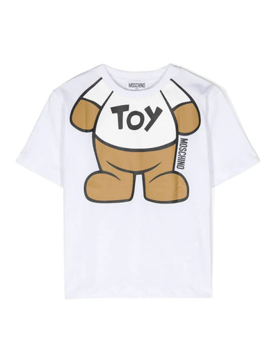 T-shirt with teddy bear print