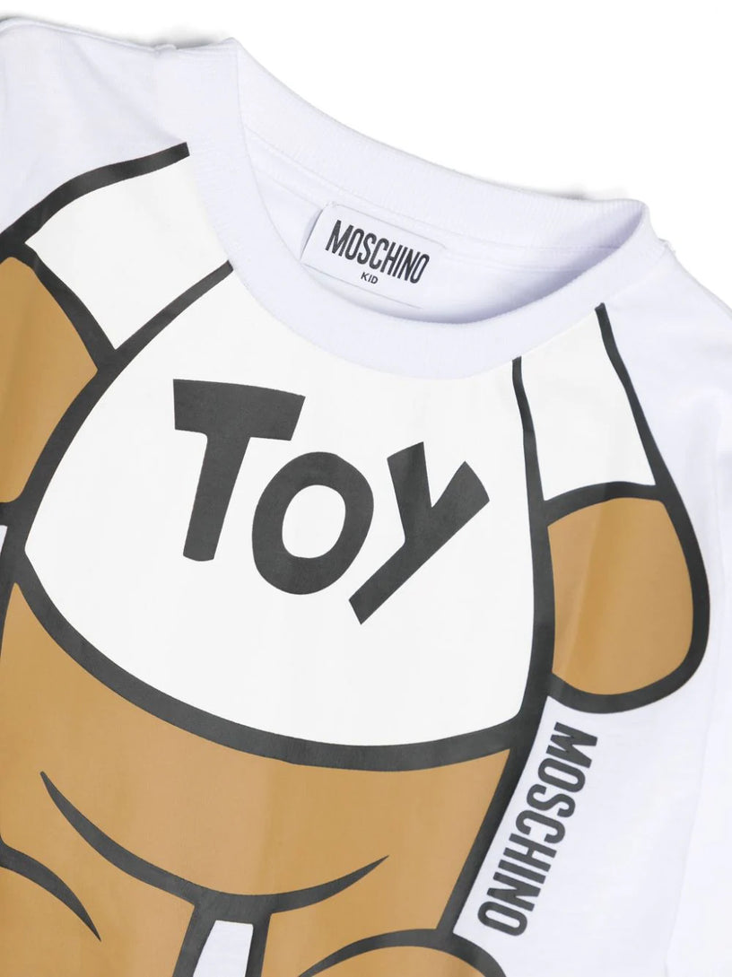 T-shirt with teddy bear print