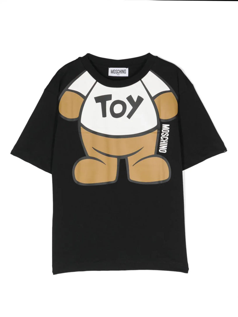 Moschino Kids T-shirt with teddy bear print