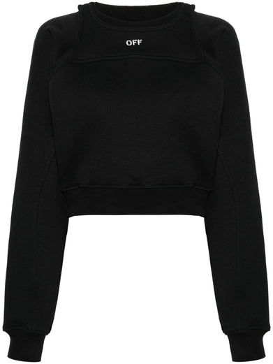 Cropped sweatshirt