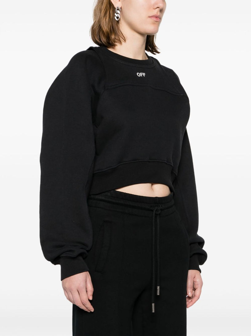 Cropped sweatshirt