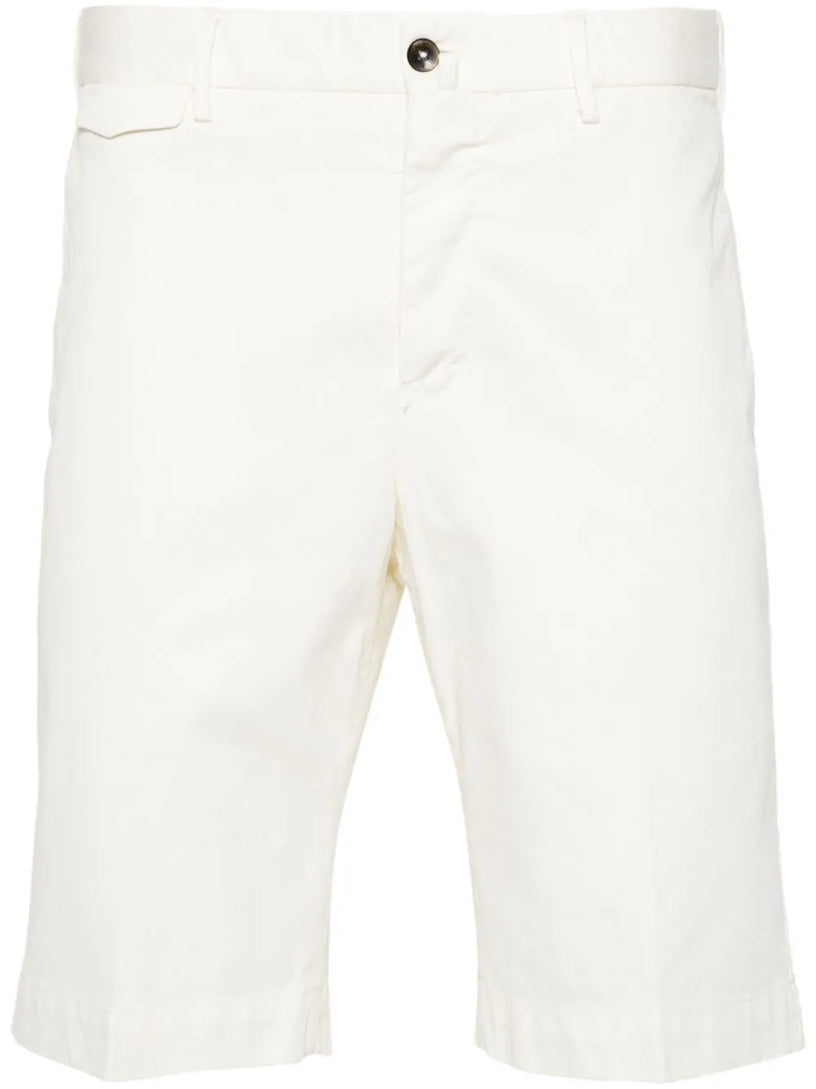 Bermuda shorts in stretch cotton