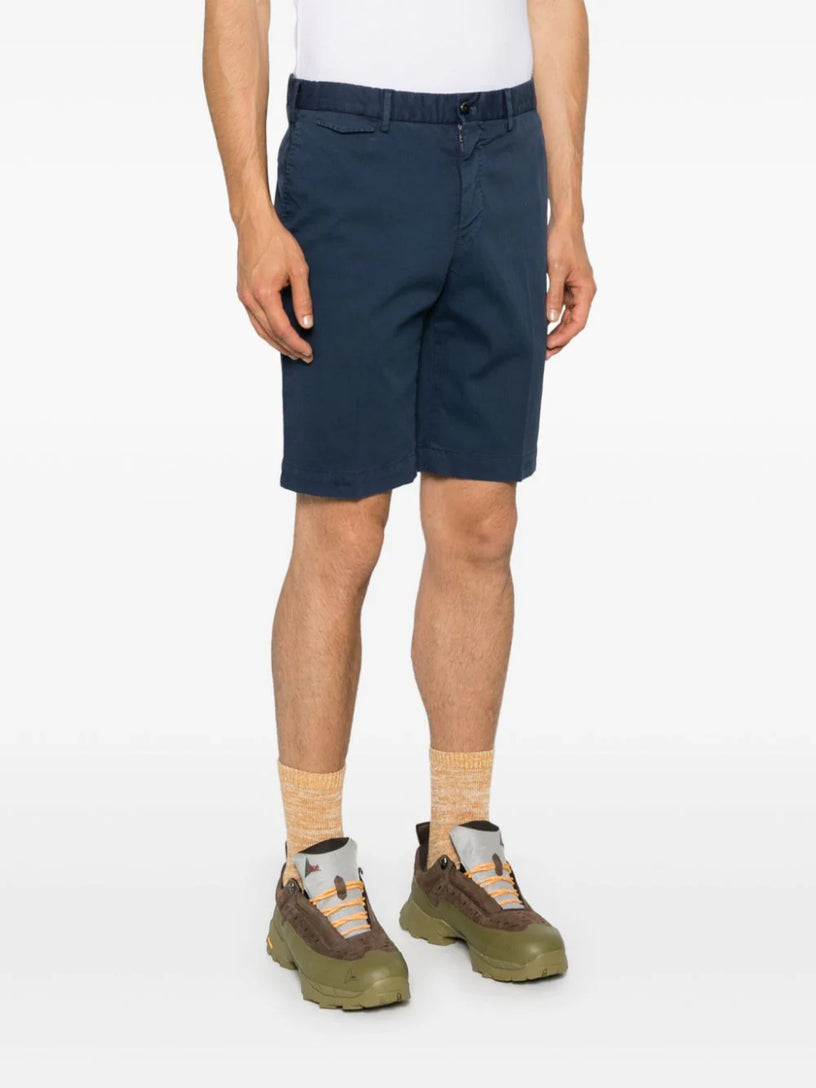 Bermuda shorts in stretch cotton