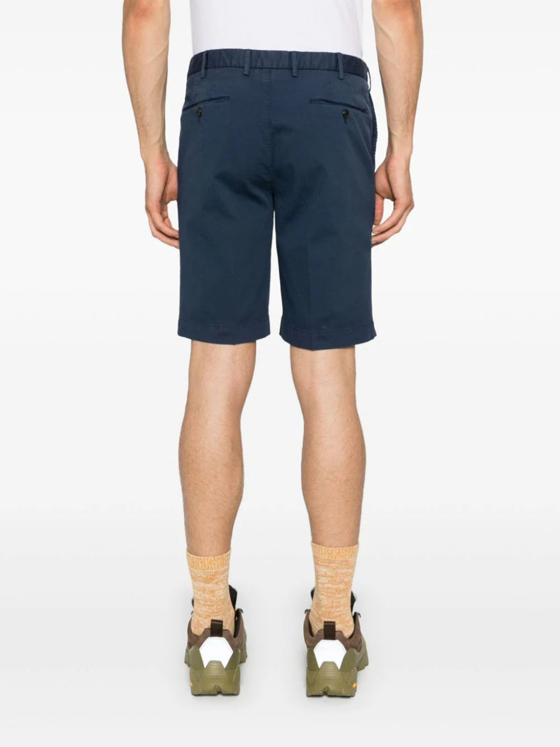 Bermuda shorts in stretch cotton