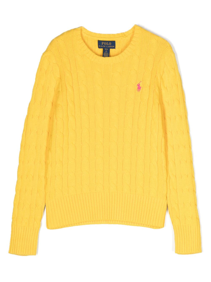 Cable-Knit Cotton Jumper