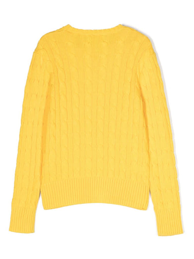 Cable-Knit Cotton Jumper