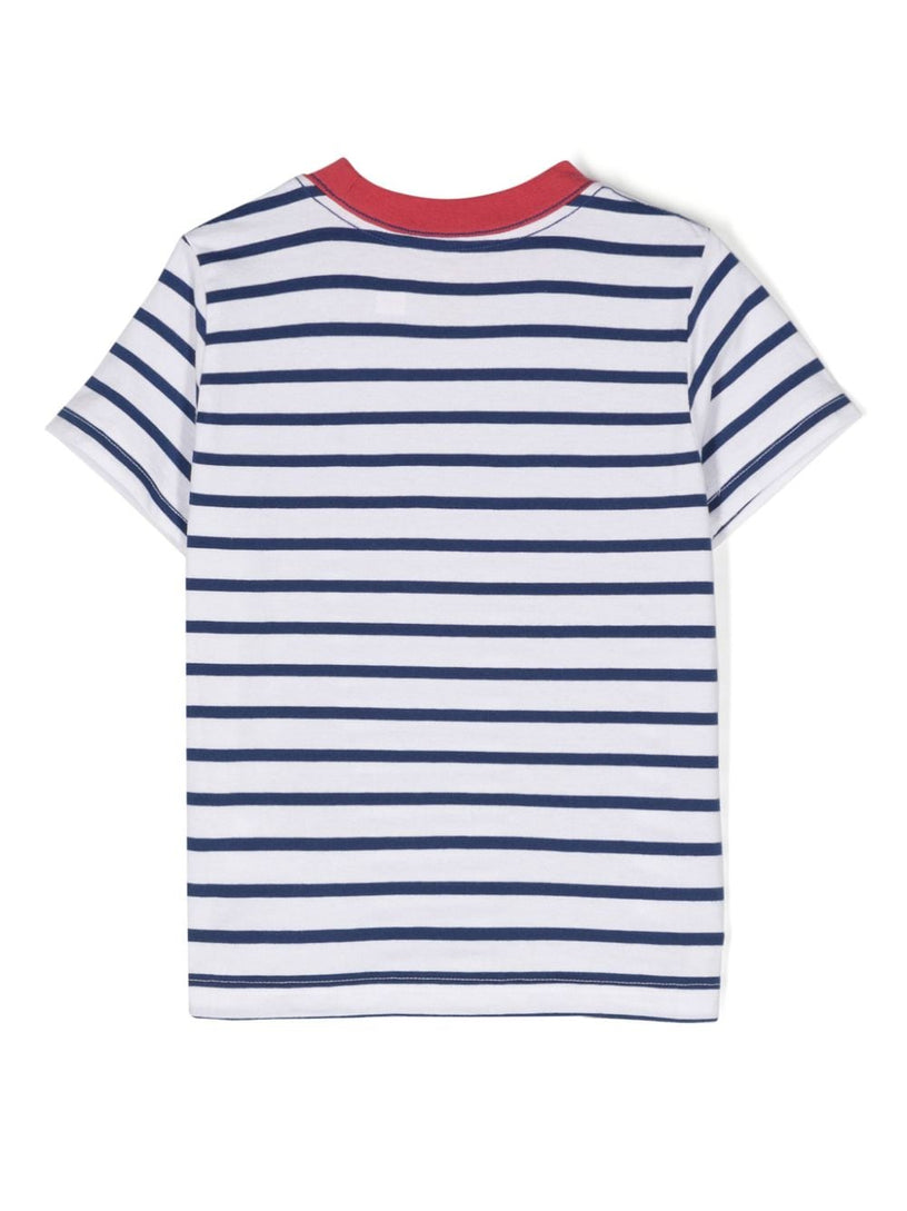 Striped Cotton Jersey T-Shirt