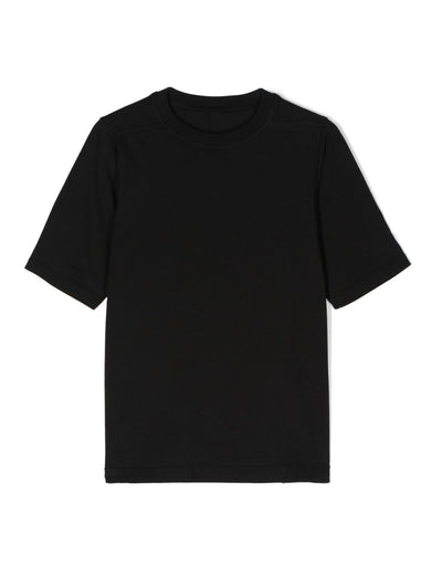 Jumbo t-shirt in black medium weight cotton jersey