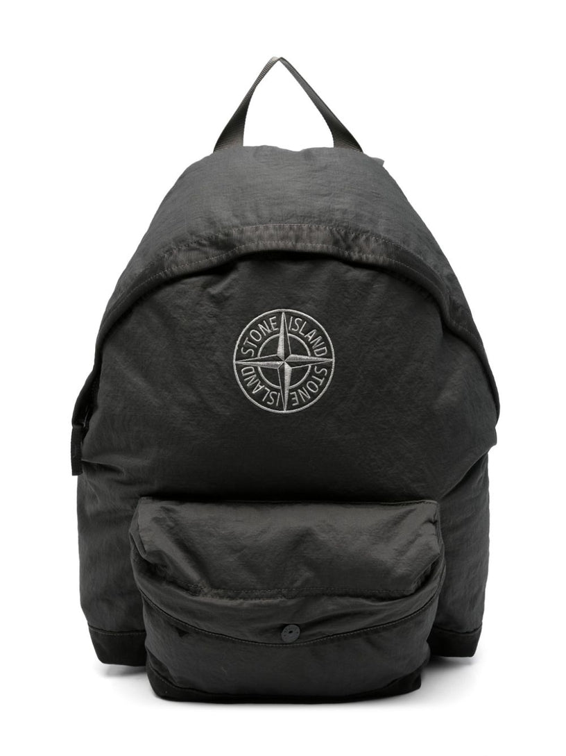 STONE ISLAND Kids Logo backpack