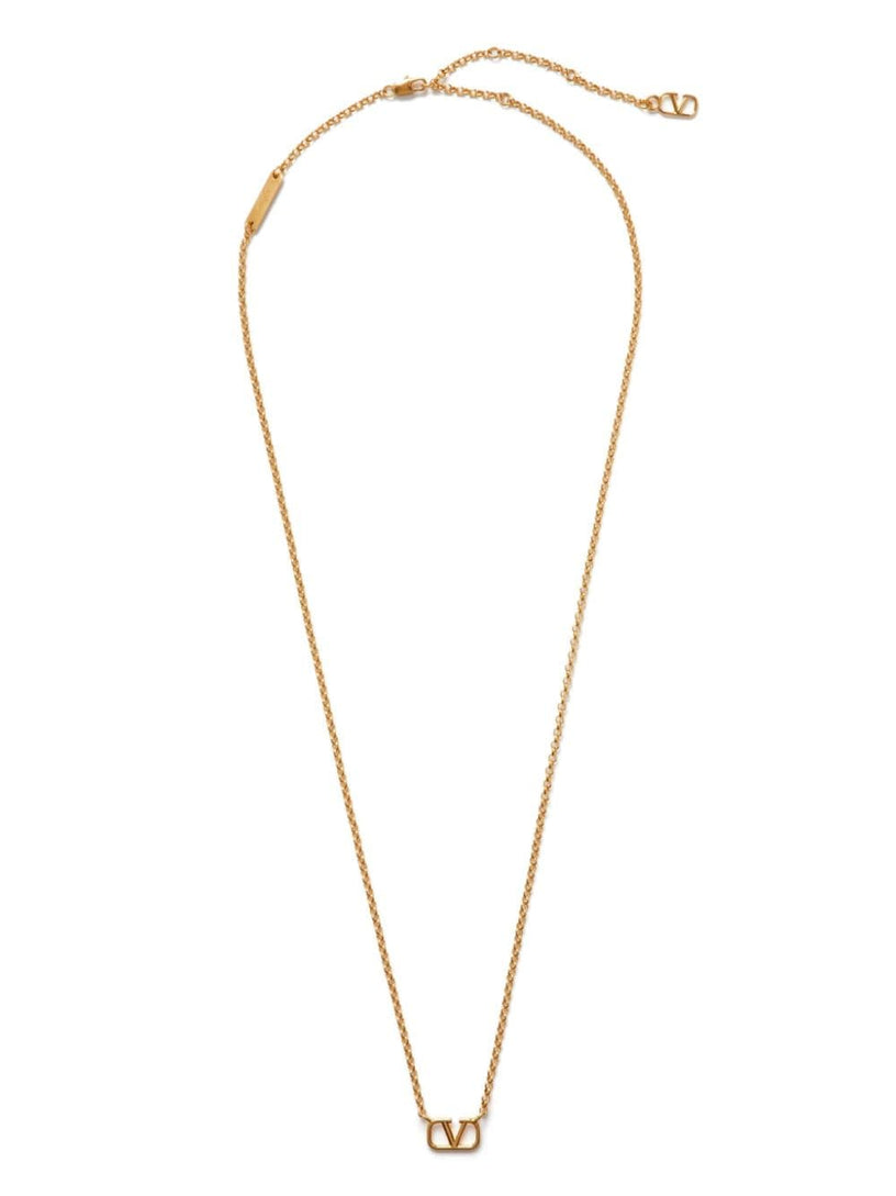 VLogo Signature necklace in metal