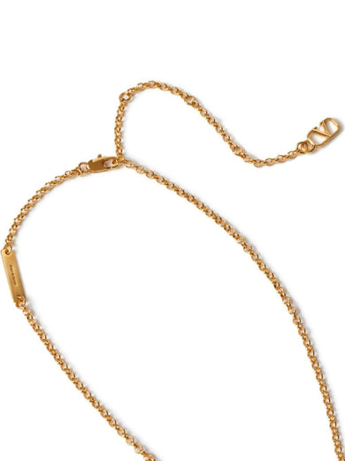 VLogo Signature necklace in metal