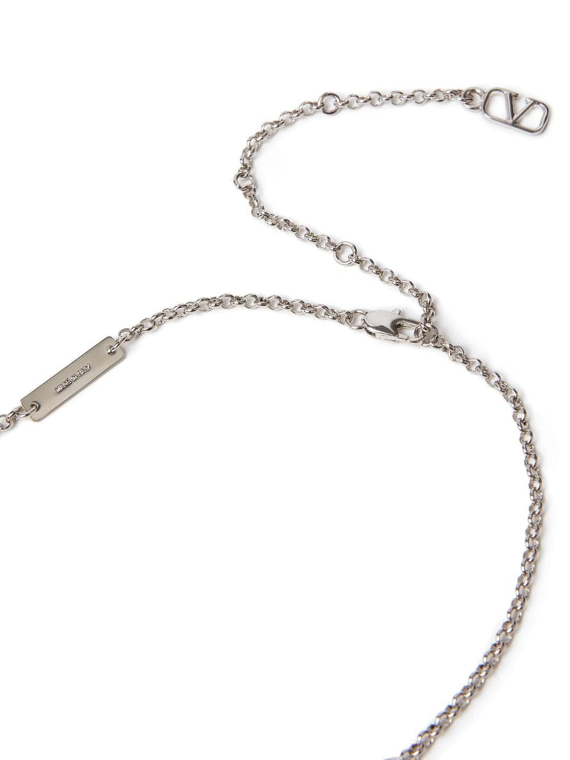 VLogo Signature necklace in metal