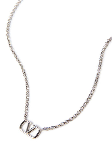 VLogo Signature necklace in metal