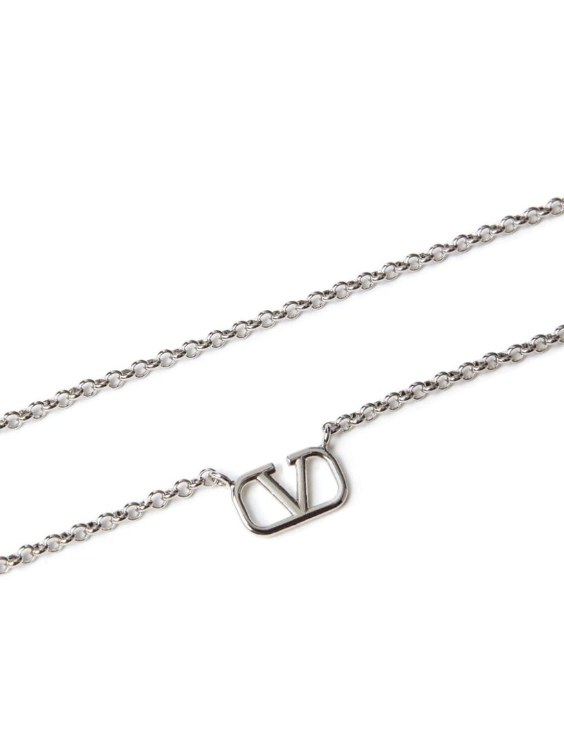 VLogo Signature necklace in metal