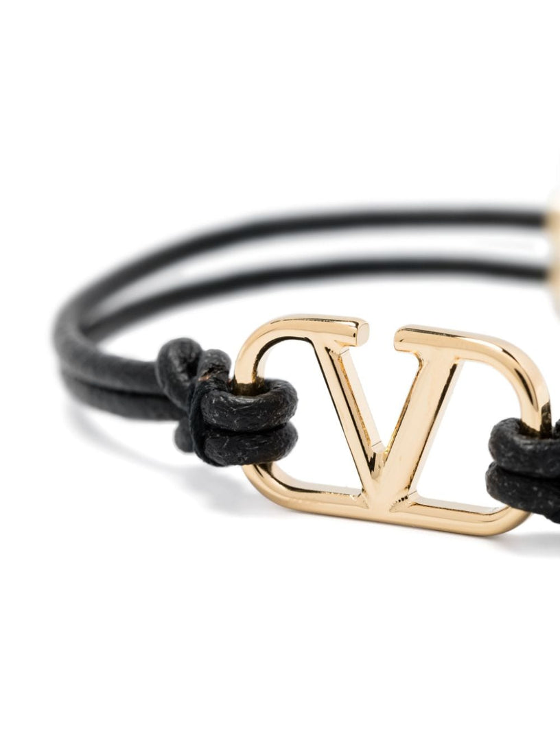 VLogo Signature leather bracelet