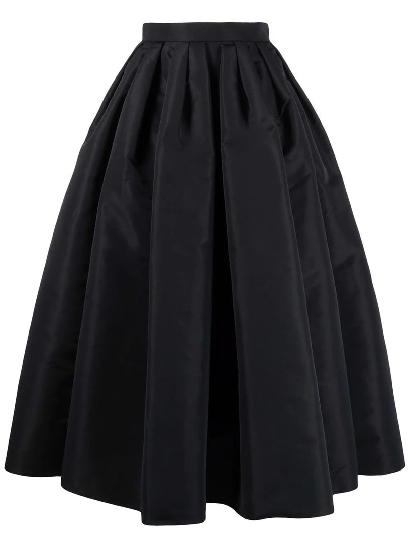 Alexander McQueen Gathered midi skirt