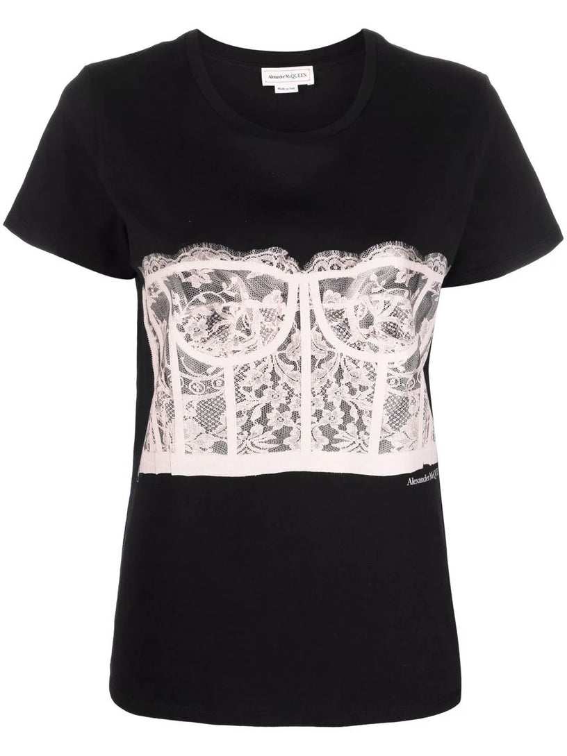 Lace Corset T-shirt