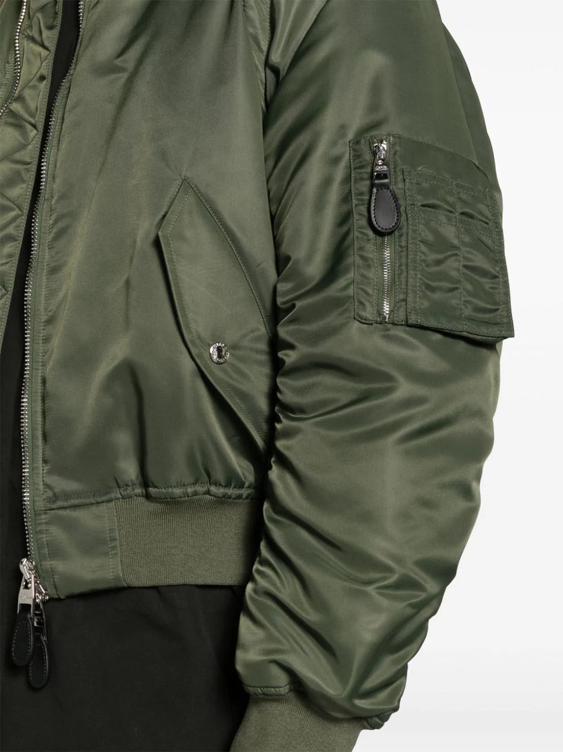 Detachable Sleeve Bomber Jacket