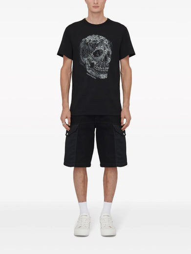 Crystal Skull T-shirt in Black