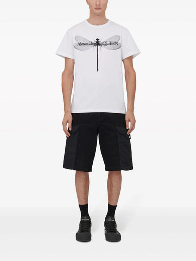 Dragonfly T-shirt in White