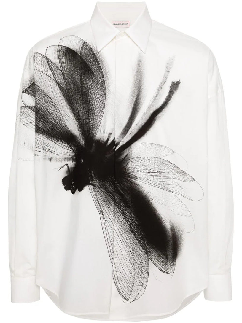 Alexander McQueen Dragonfly shirt