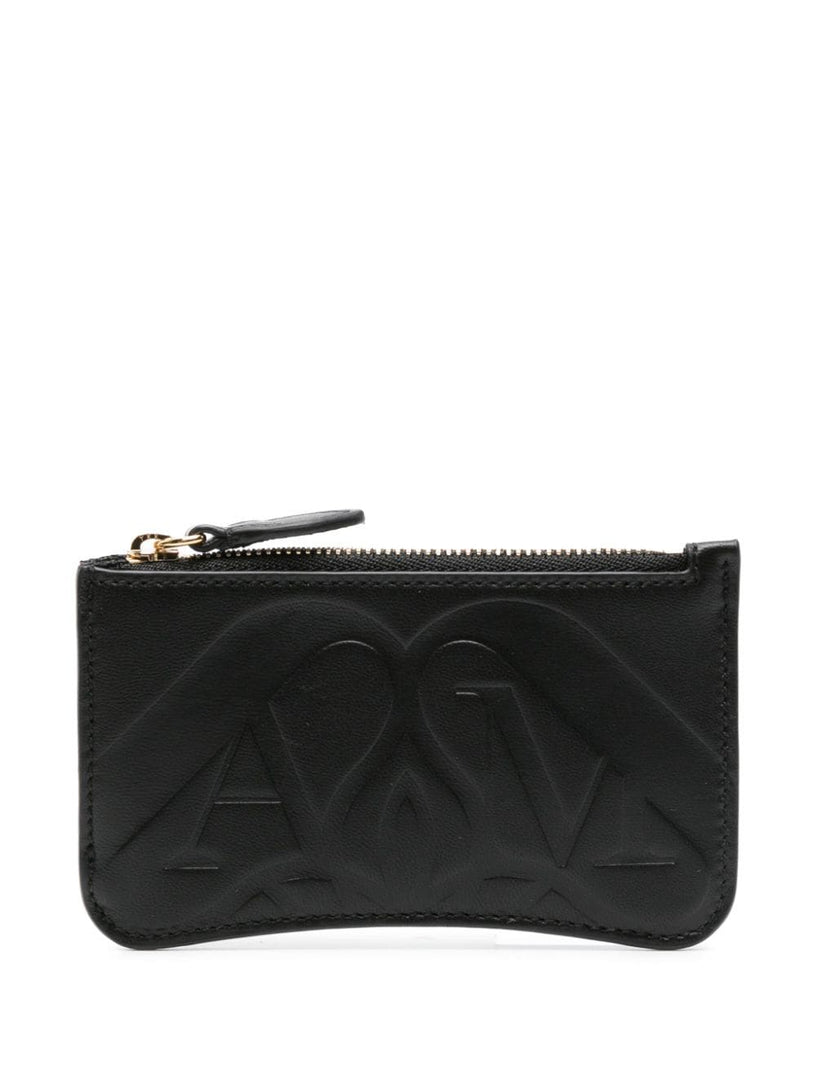 Alexander McQueen Zip card holder