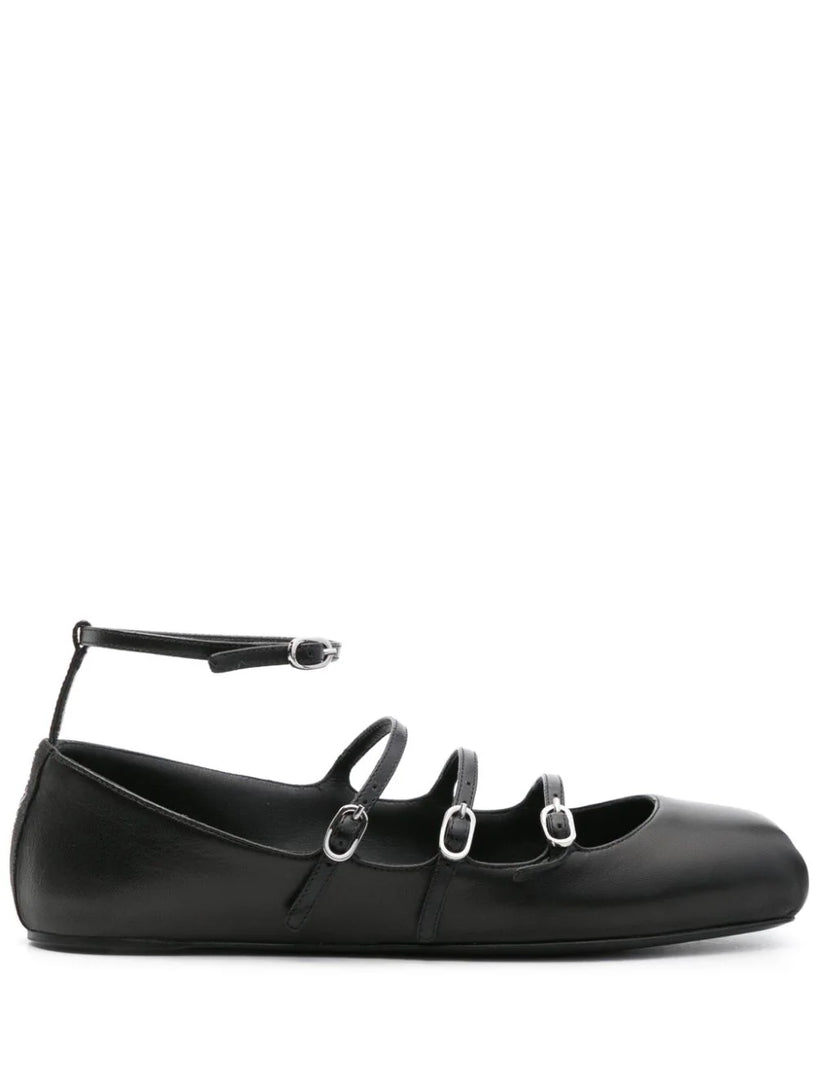 Alexander McQueen Buckled-straps ballerina shoes