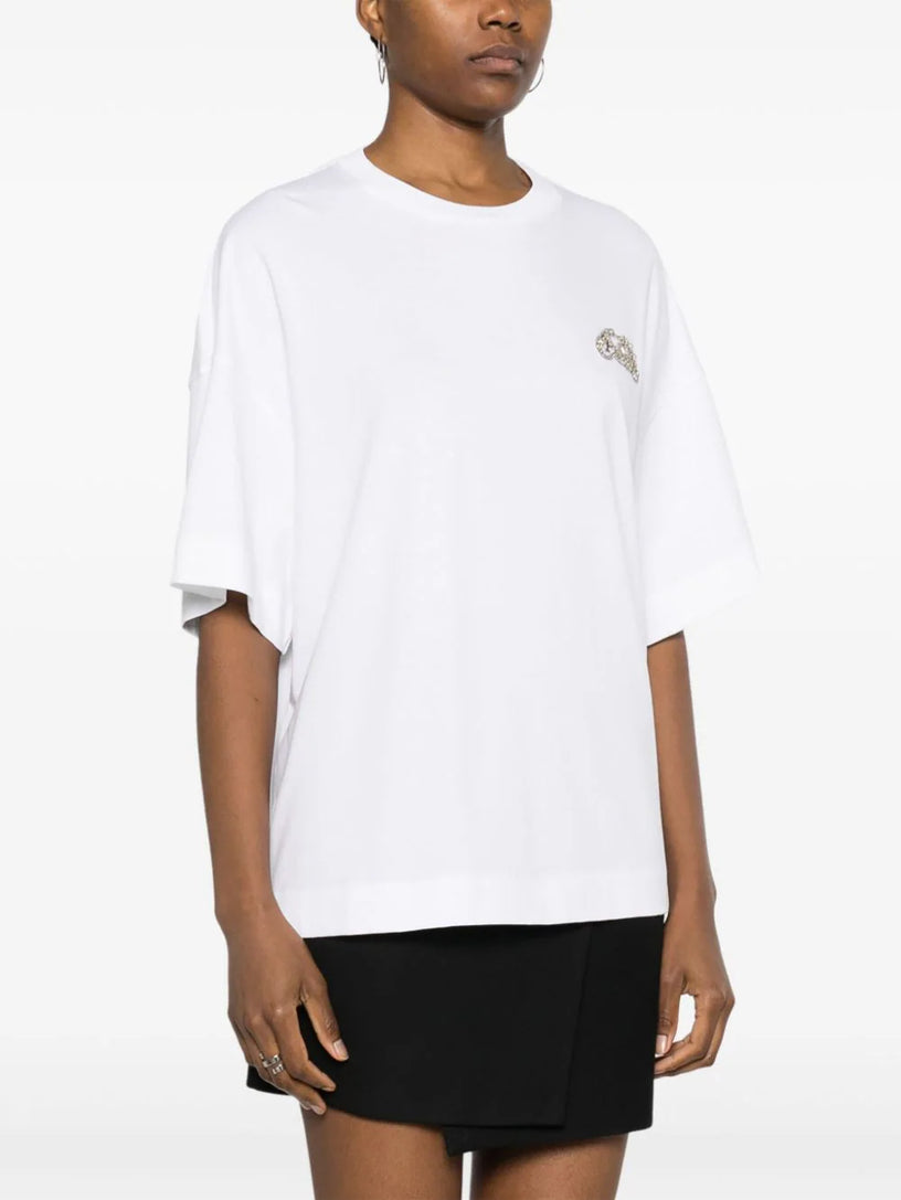 Seal Logo T-shirt in white