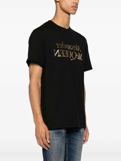 T-shirt With Reflected Logo