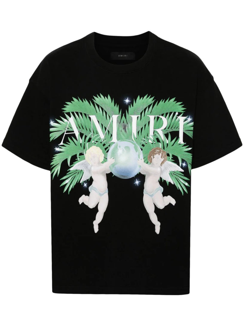 AMIRI T-shirt airbrush cherub