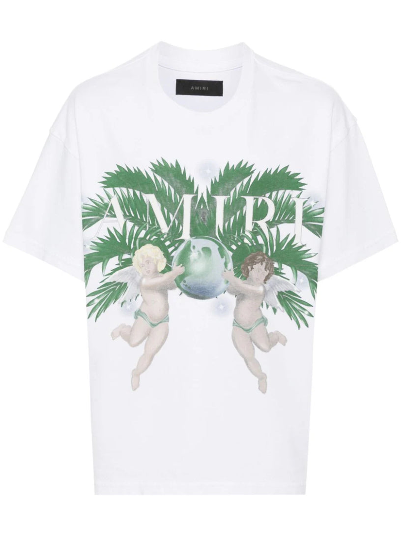 AMIRI T-shirt airbrush cherub