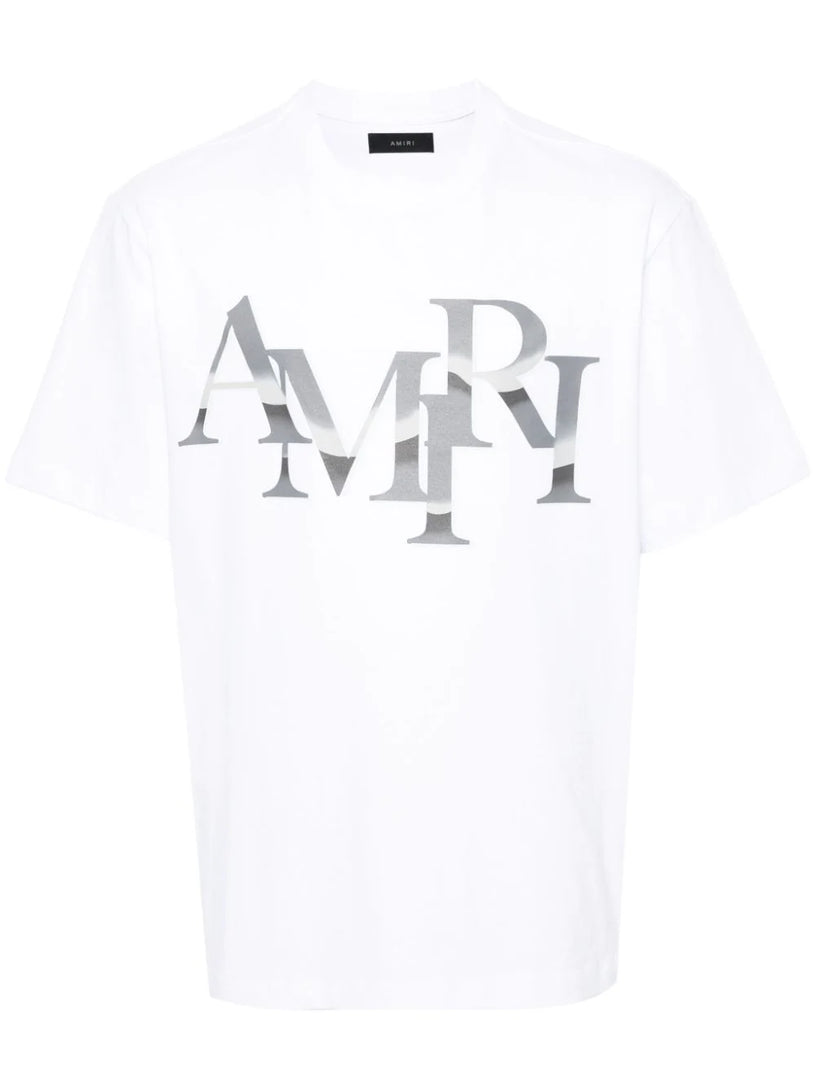 AMIRI Staggered chrome t-shirt