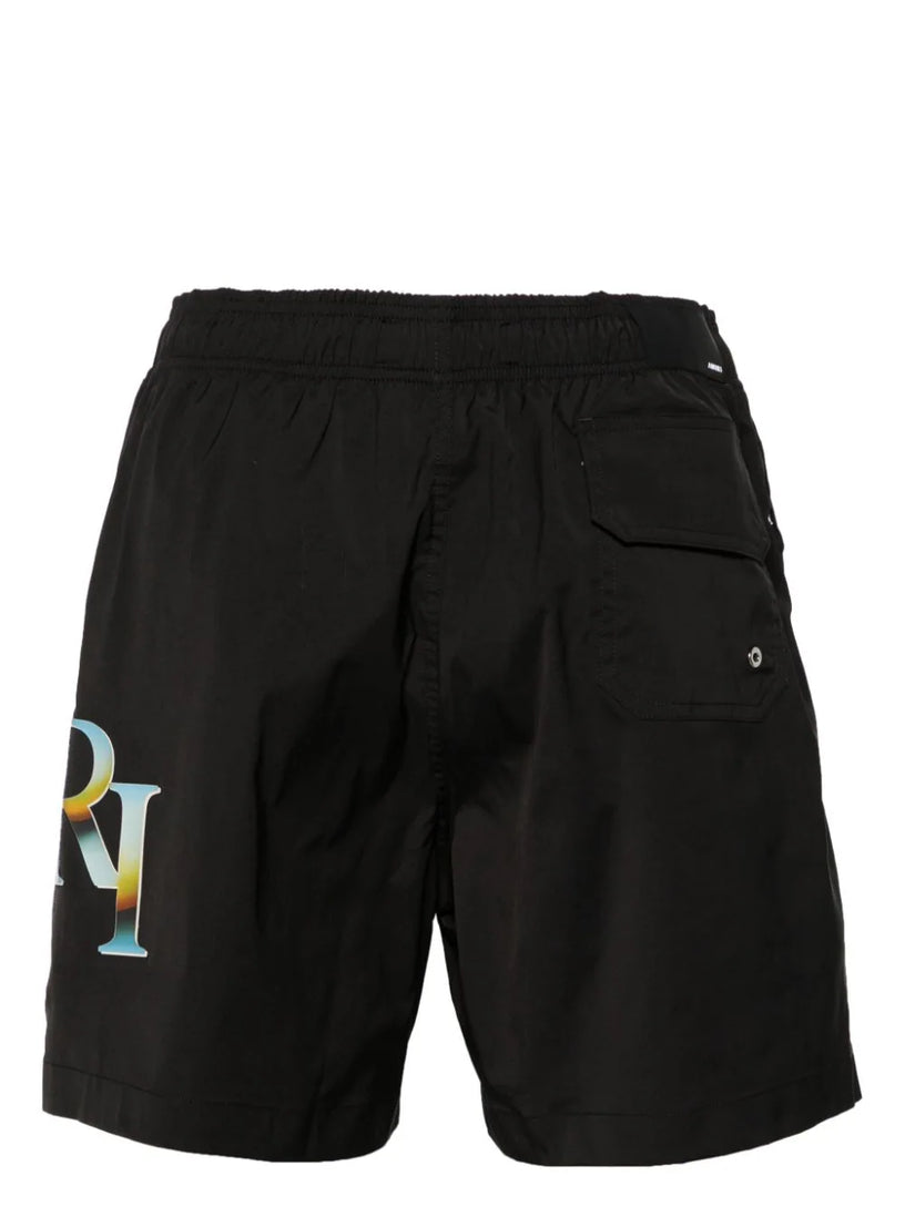 Amiri staggered swim shorts