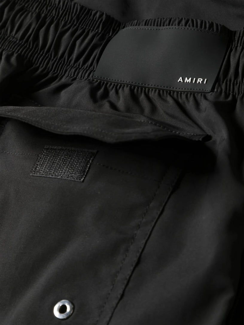 Amiri staggered swim shorts