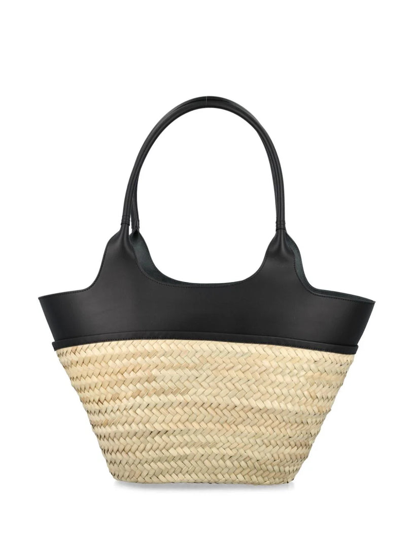 Straw shopping bag